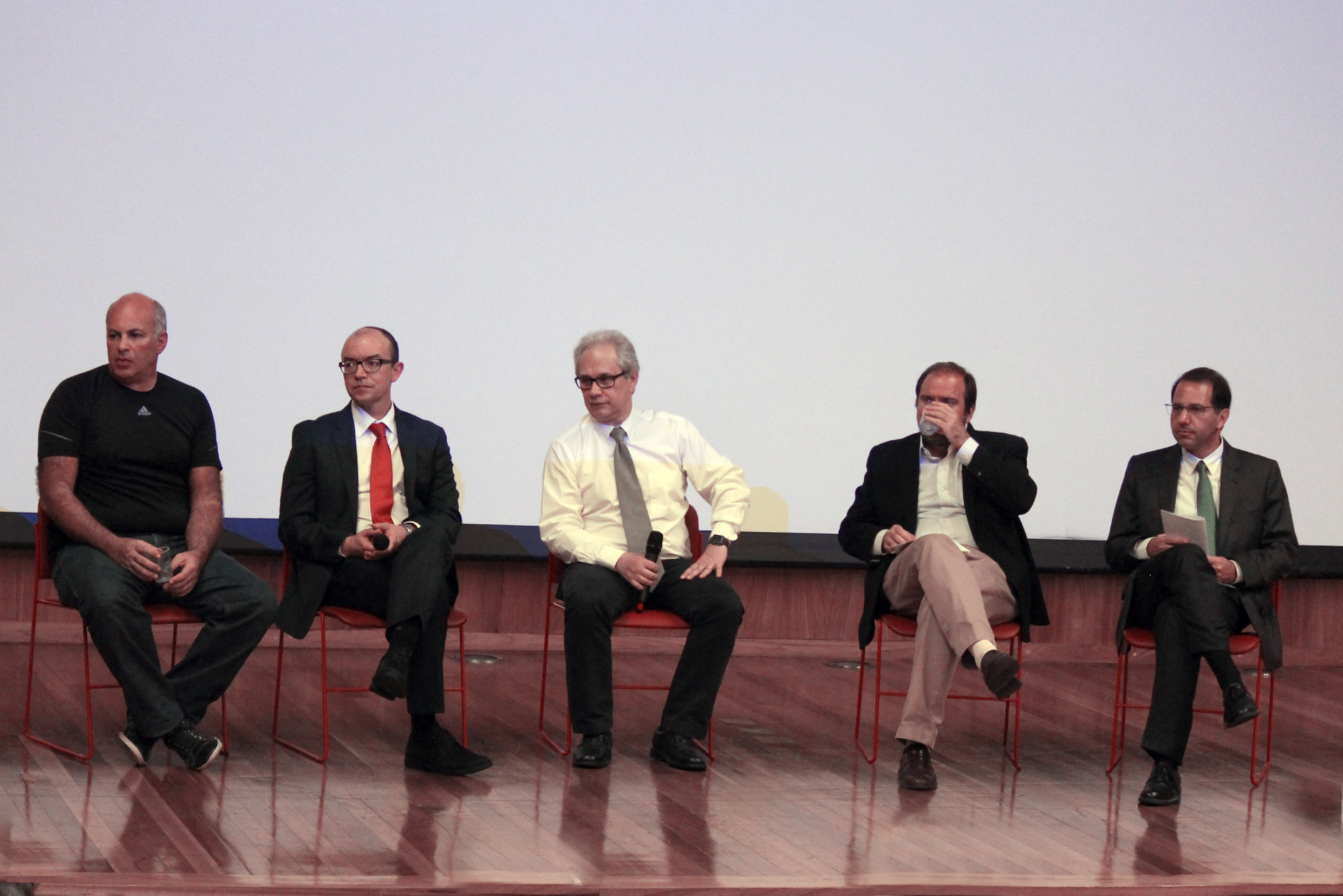 Alexandre Calil, Roberto Marcondes Cesar Jr., Marcos Buckeridge, Daniel Annenberg e  Eduardo Haddad 