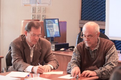 Warwick Manfrinato e José Pedro de Oliveira Costa