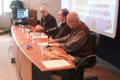 Paulo Saldiva, Fábio Feldmann e José Pedro de Oliveira Costa