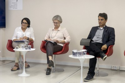Marta Maria Assumpção Rodrigues, Neli Aparecida de Mello-Théry e André Lima