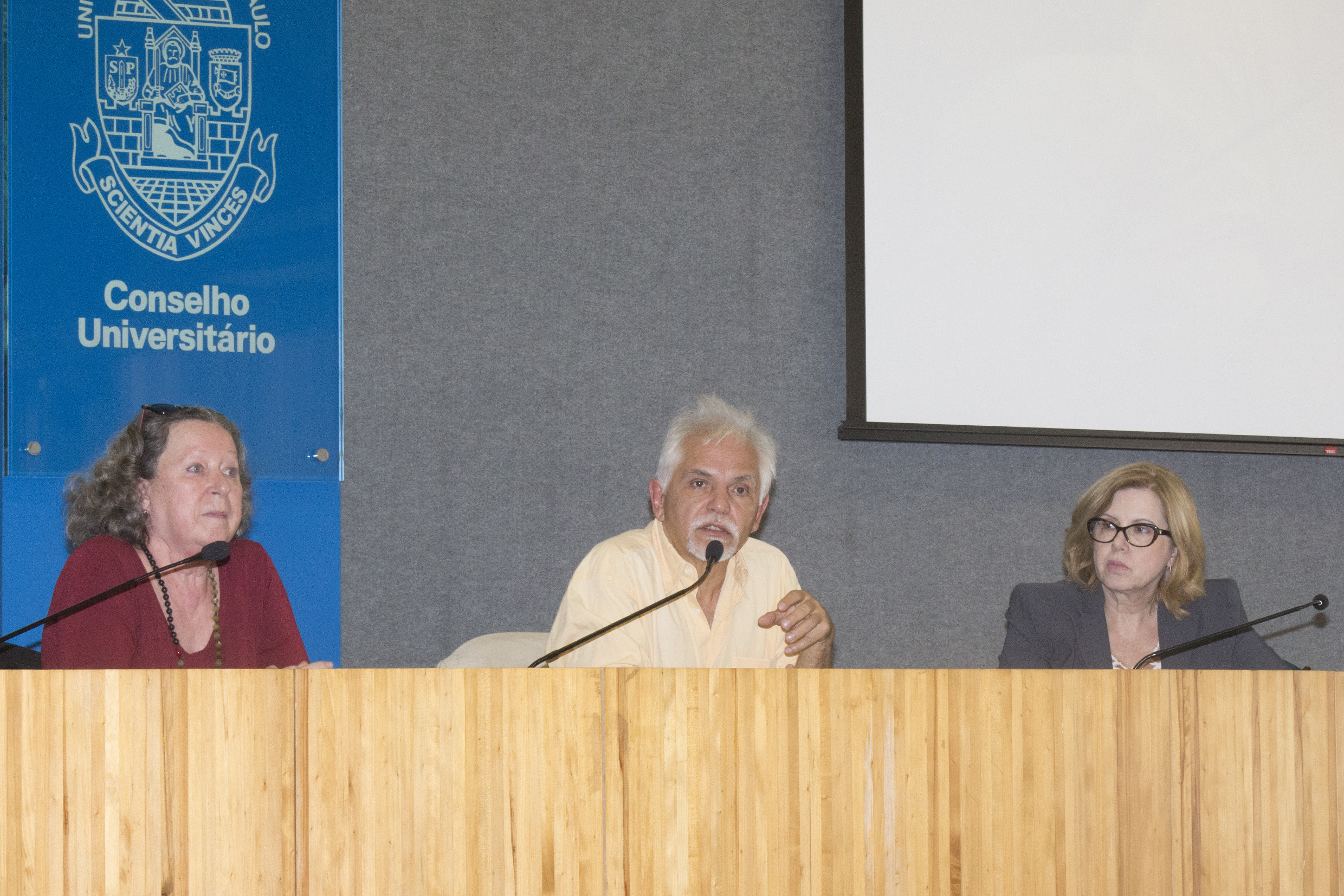 Flavia Schilling, José Sérgio Fonseca de Carvalho e Maria do Pilar Lacerda Almeida e Silva - 27/09/2016