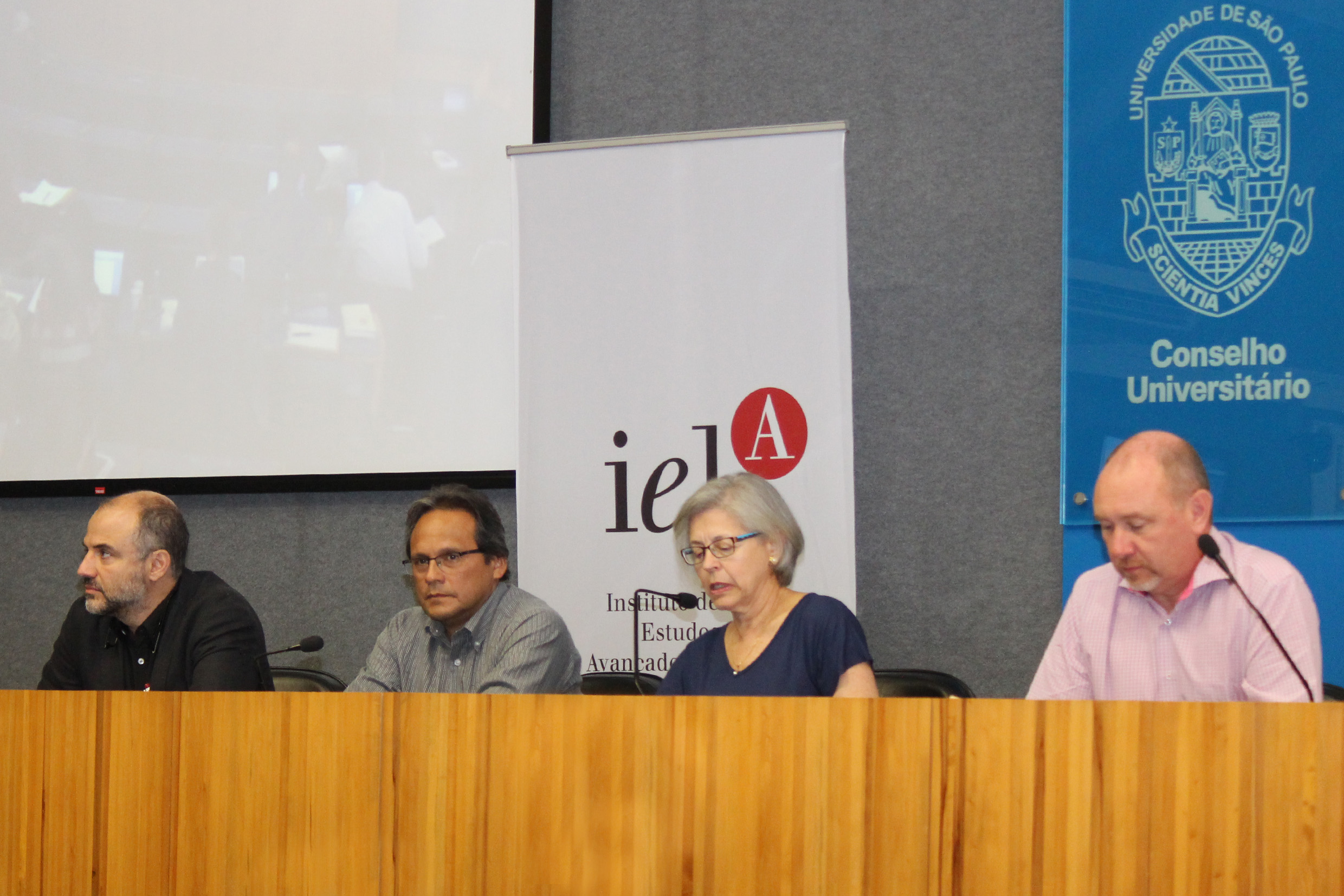 André Felipe Simões, Luis Ricardo Chirinos, Neli Aparecida de Mello-Théry e Vincent Dubreuil - Mesa 1 - 24/10/2016