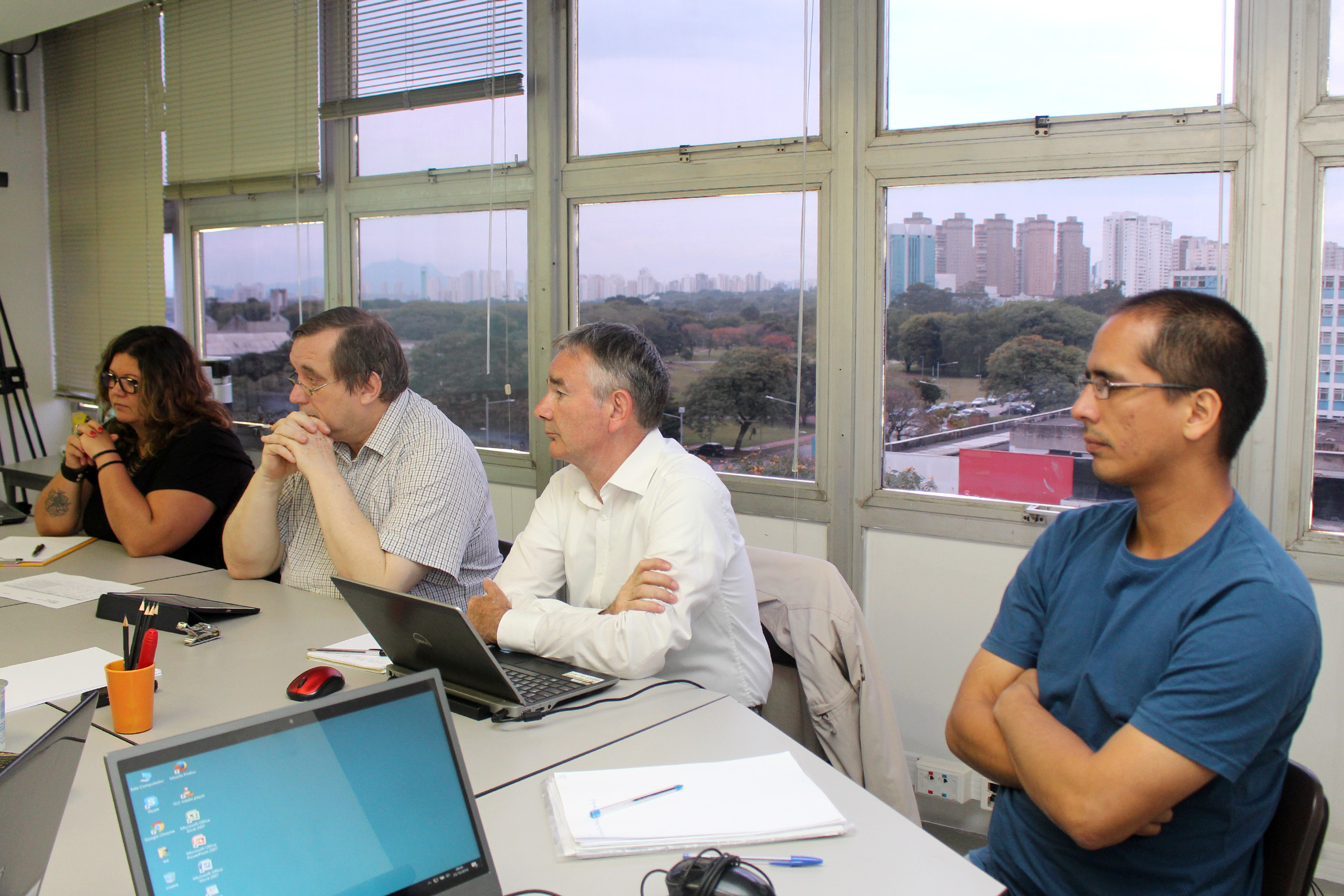 Patrícia Binkowski, Hervé Théry, Eric Sabourin e Camilo Andrés Salcedo - Oficina I - 25/10/2016