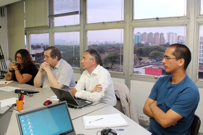 Patrícia Binkowski, Hervé Théry, Eric Sabourin e Camilo Andrés Salcedo - Oficina I - 25/10/2016