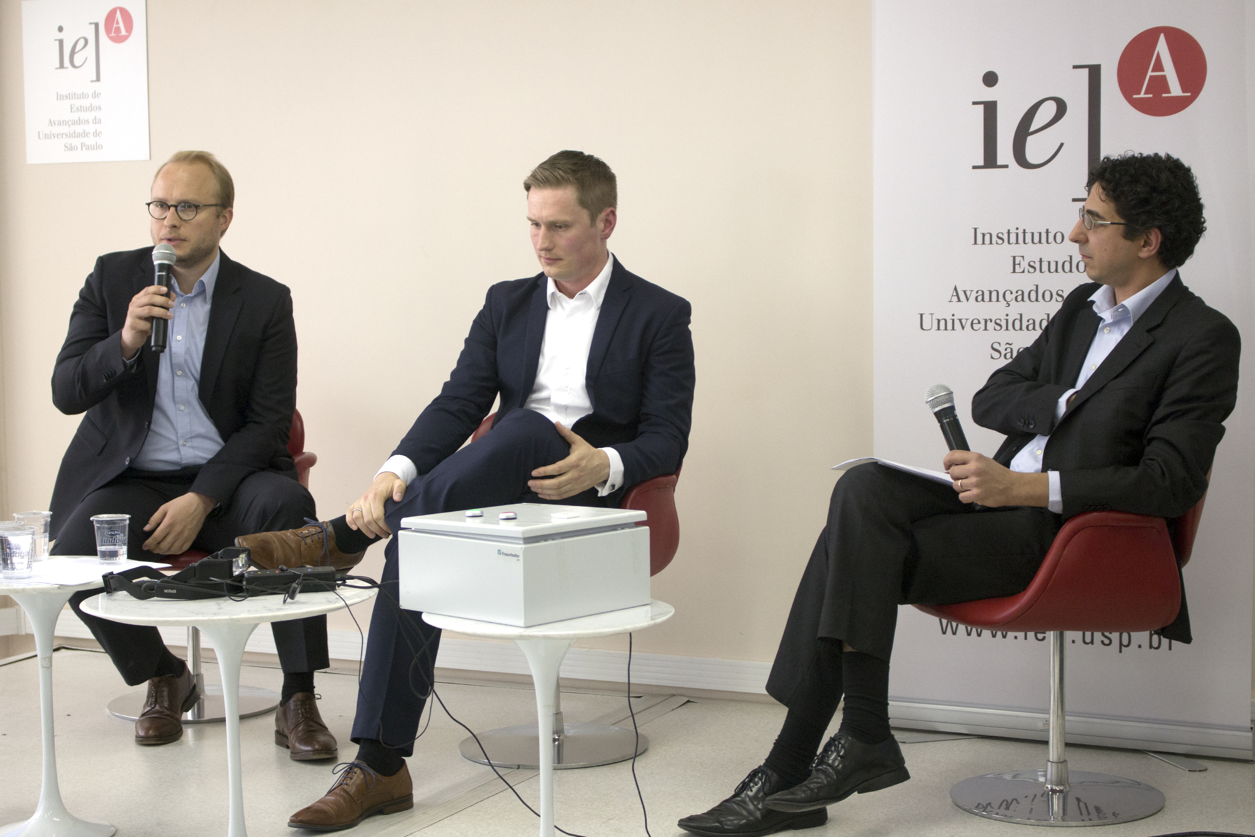 Philipp von Cube, Eike Permin e Eduardo Zankul