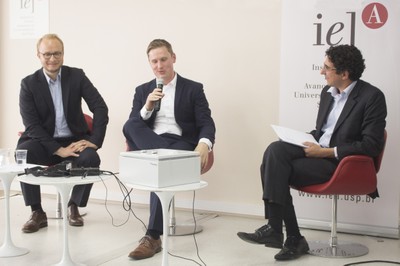 Philipp von Cube, Eike Permin e Eduardo Zankul
