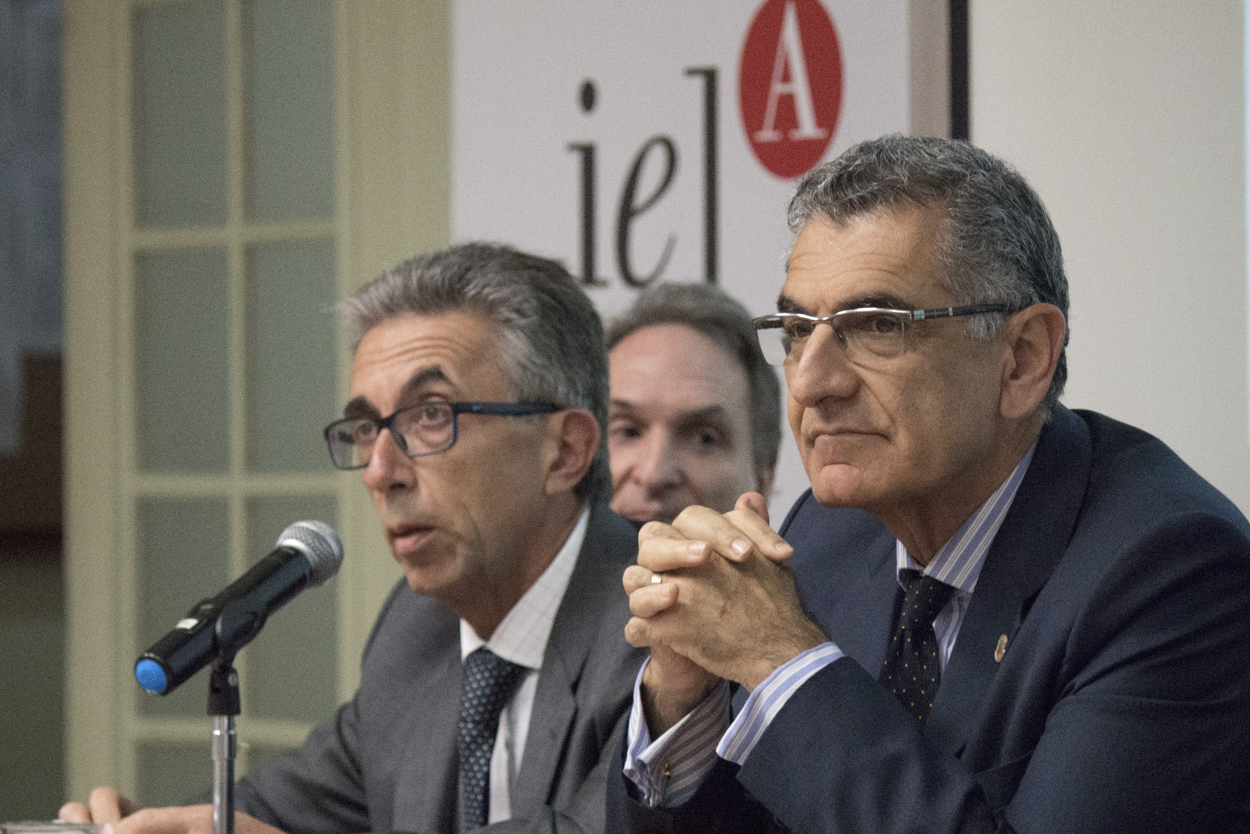 Fábio Feldmann, Wilson Jacob Filho e Vahan Agopyan