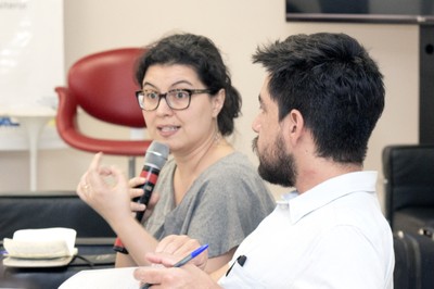 Valquíria Prates e Leandro Ferro