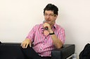 Mário Sérgio Salerno faz perguntas ao expositor