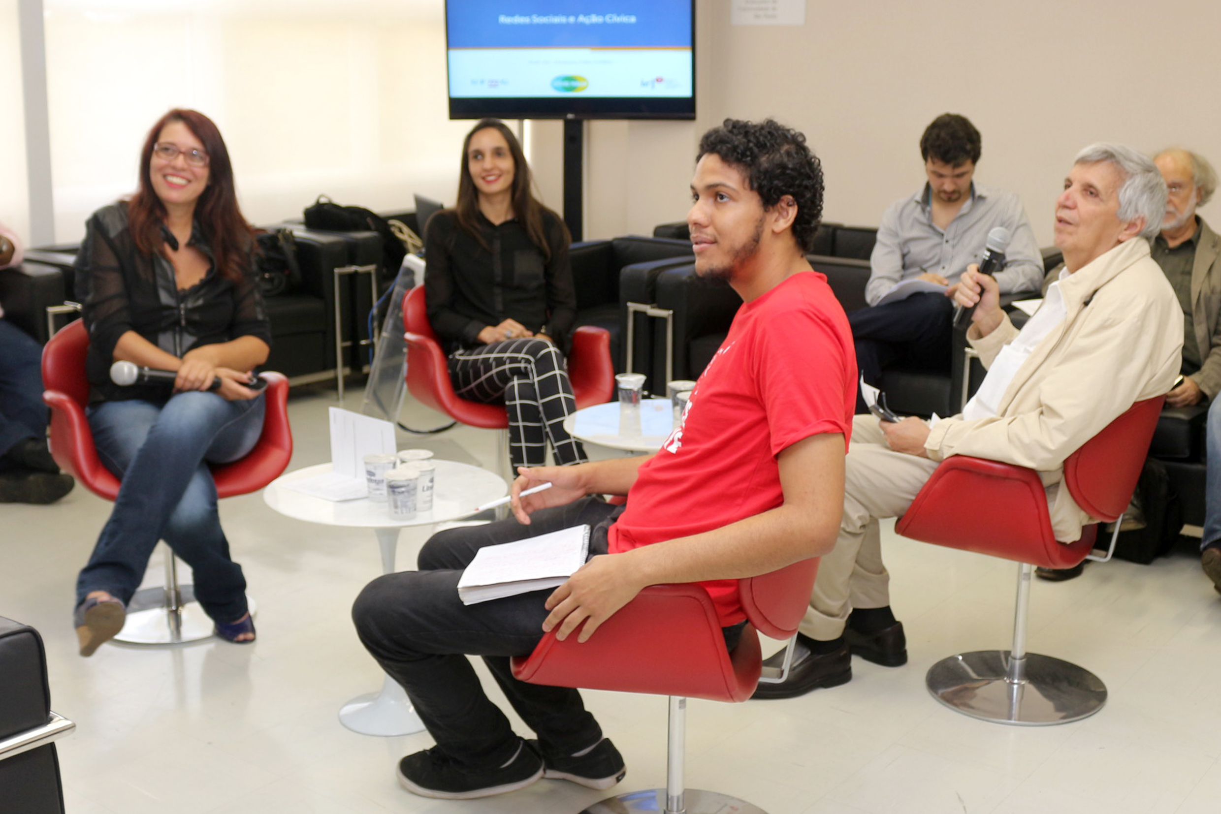 Helcimara Telles, Juliana Fratini, Alvaro Vasconcelos e Gabriel Silva