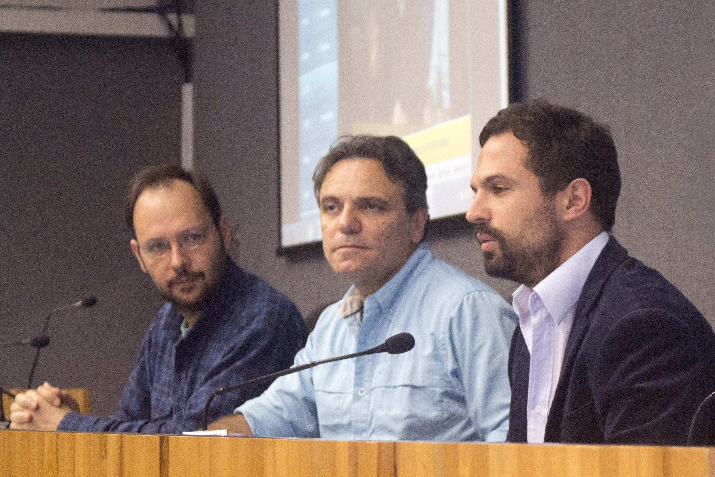Eduardo Caldas, José Roberto Borges e Fábio de Almeida Pinto 