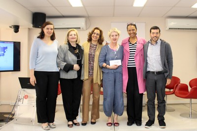 Adriana Capuano de Oliveira, Maura Veras, Sylvia Dantas, Sylvie Debs, Ligia Fonseca Ferreira e Paulo Farah
