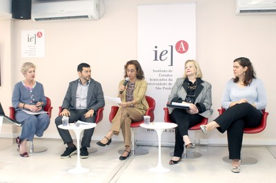 Sylvie Debs, Paulo Farah, Sylvia Dantas, Maura Veras e Adriana Capuano de Oliveira