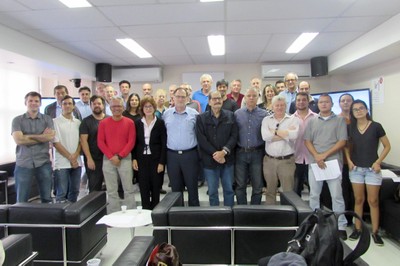 Grupo no encerramento