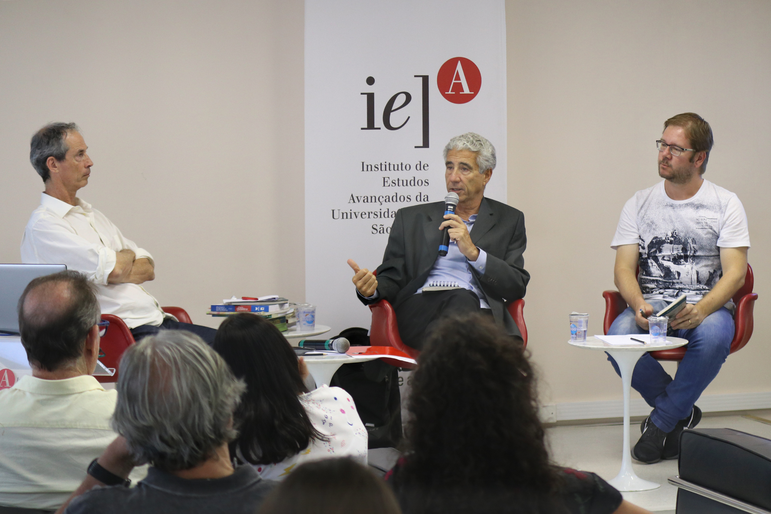Osvaldo Pessoa Junior, José Eli da Veiga e Reinaldo José Lopes