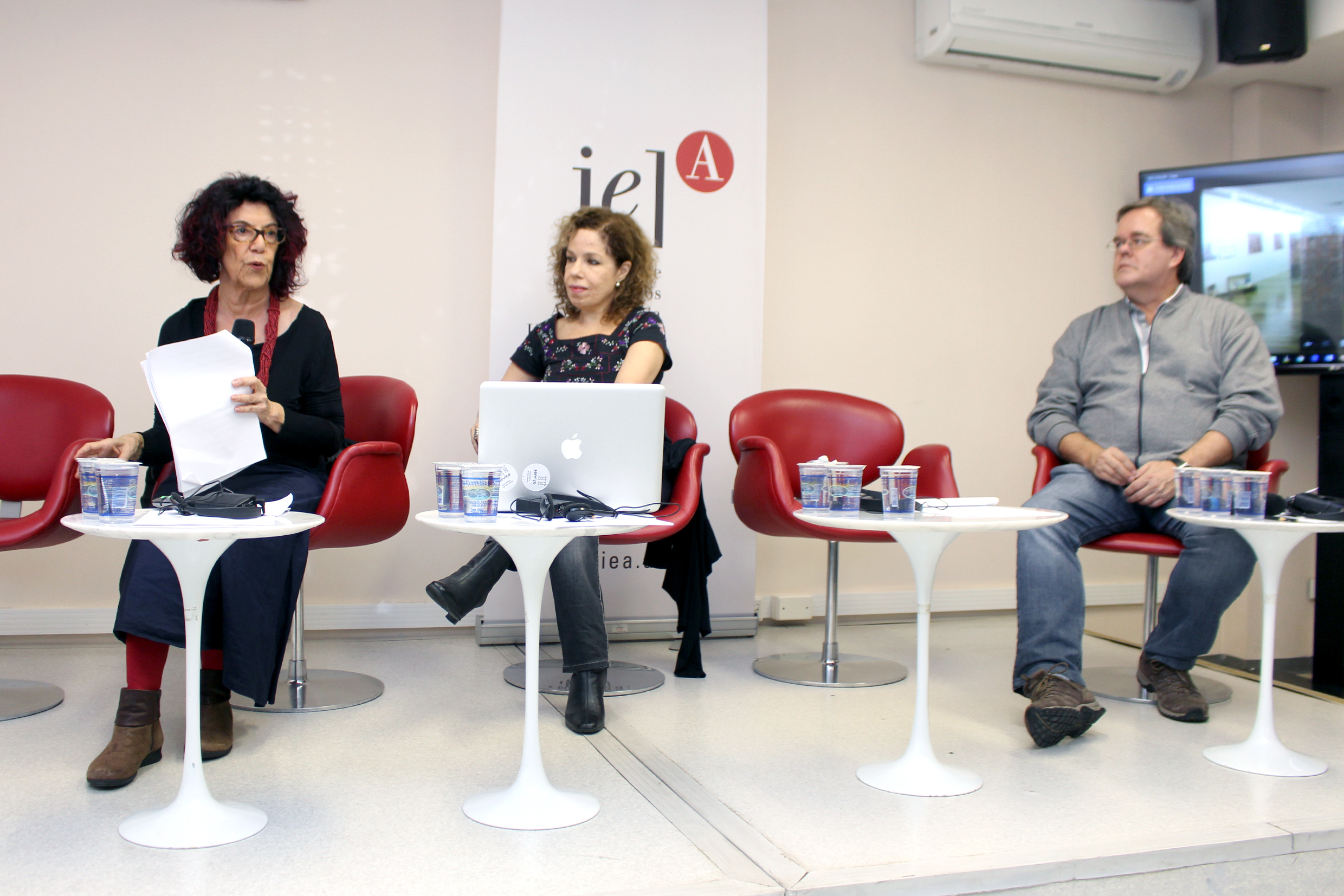 Fulvia Molina, Leila Danziger e Andrei Koerner 