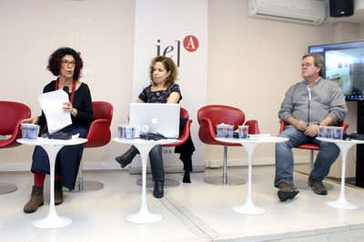 Fulvia Molina, Leila Danziger e Andrei Koerner 
