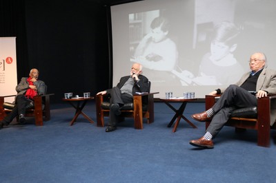 Emanoel Araujo, Danilo Santos de Miranda e Ricardo Ohtake