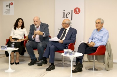Eliane Pereira Zamith Brito, Ricardo Young, Arlindo Philippi Jr e Walter Lazzarini 