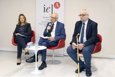 Patrícia Iglesias, Arlindo Philippi Jr e Paulo Saldiva