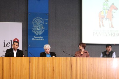 Cel. Ângelo Rabelo, Pedro Jacobi, Moara Giasson e Samuel Barreto