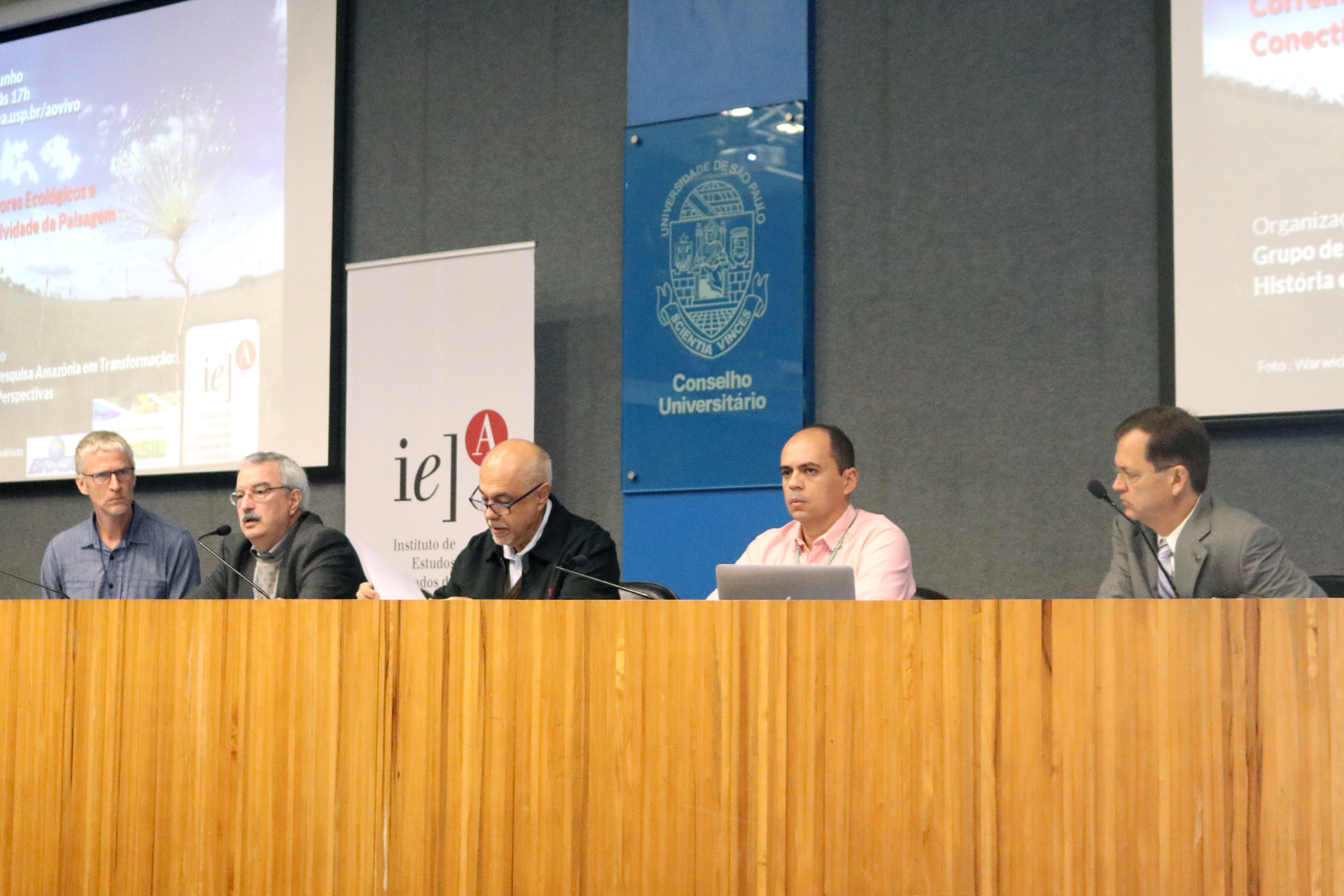 Gerd Sparovek, Bráulio Dias, José Pedro Costa, Pedro A. Corrêa e Warwick Manfrinato
