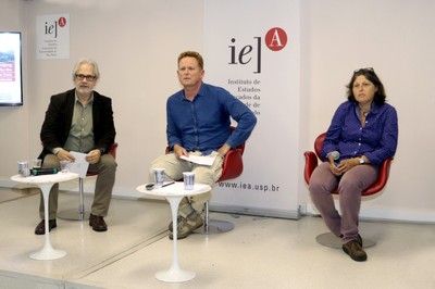 Marcos Buckeridge, Chris Williams e Thais Mauad