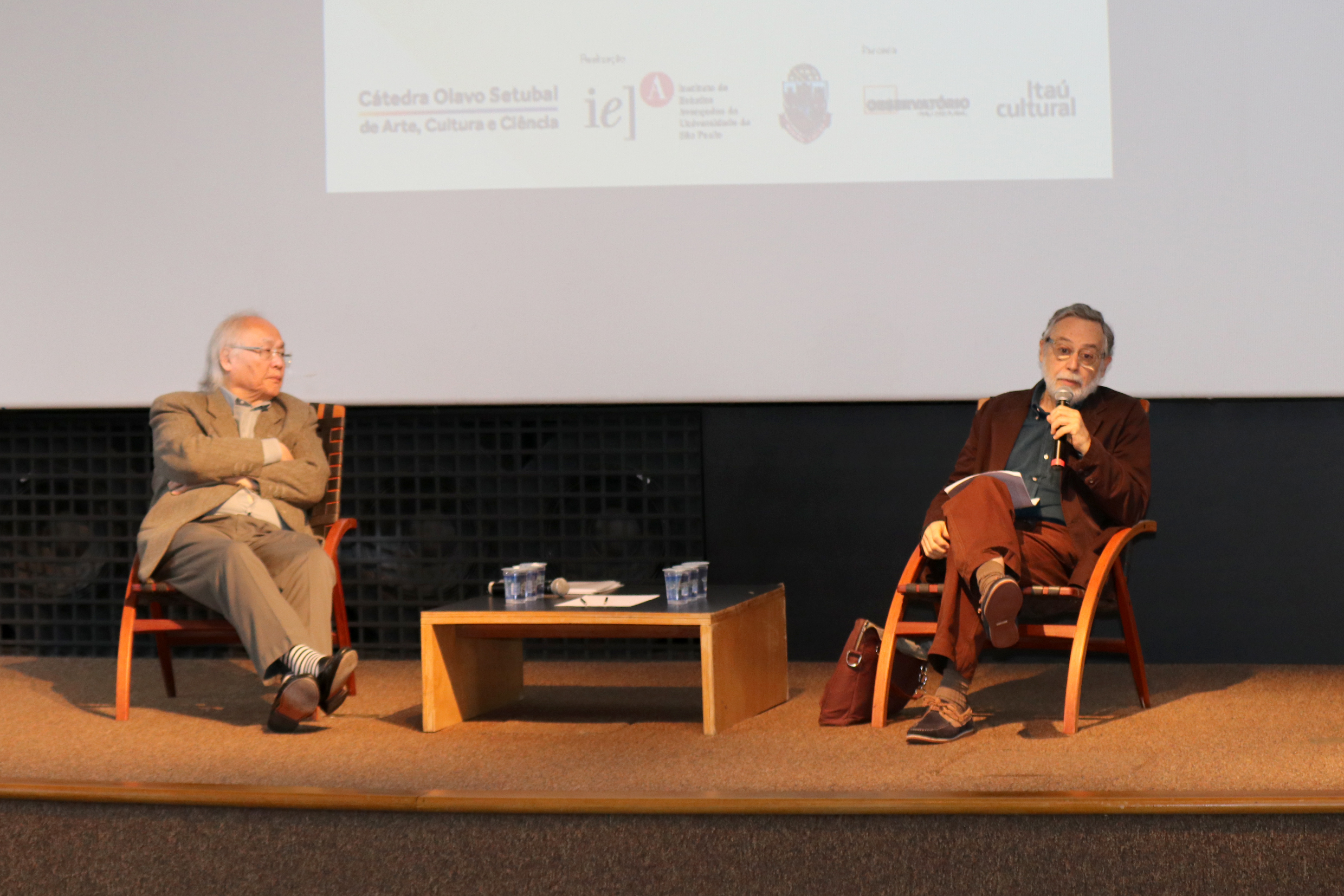 Ricardo Ohtake e Ismail Xavier