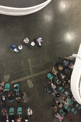Visão superior