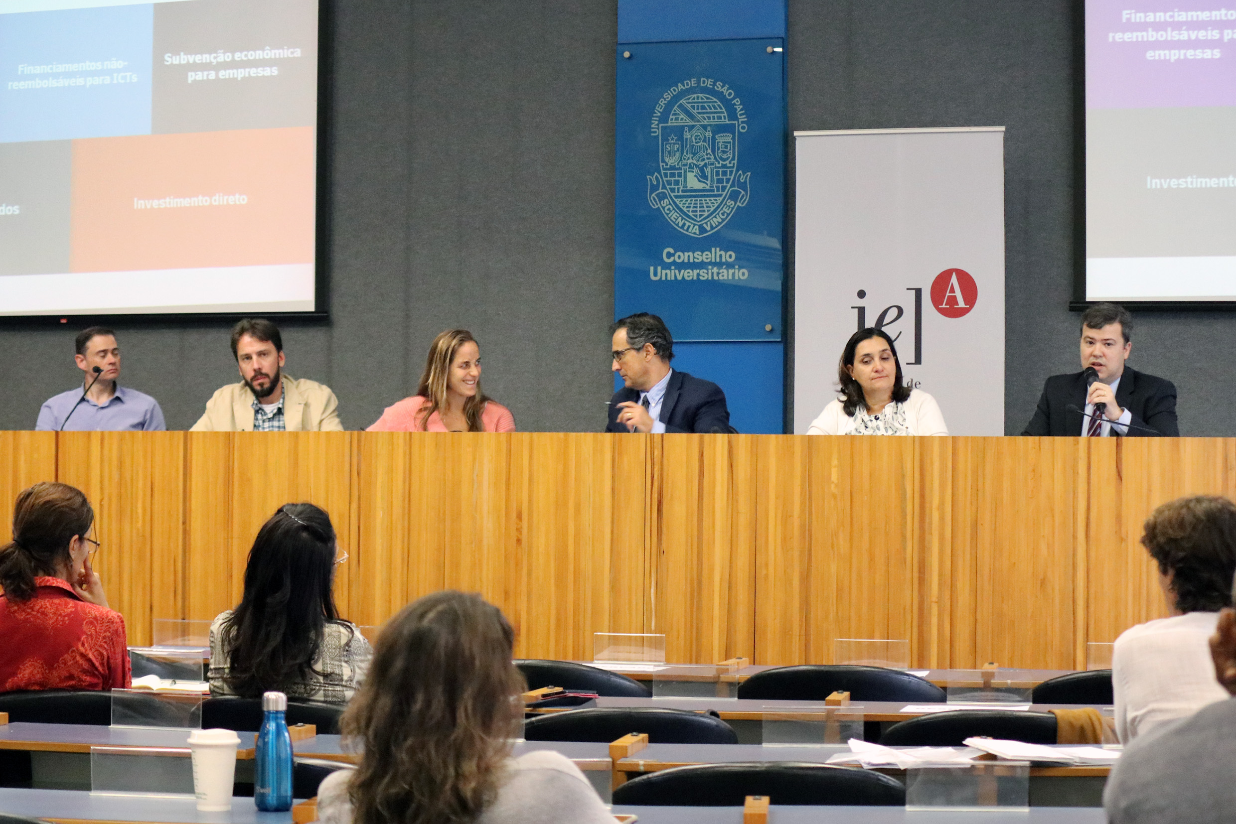 Paulo Moura, Sergio Freitas Monforte, Luisa Santiago, Weber Amaral, Ana Arroio e Maurício Alves Syrio