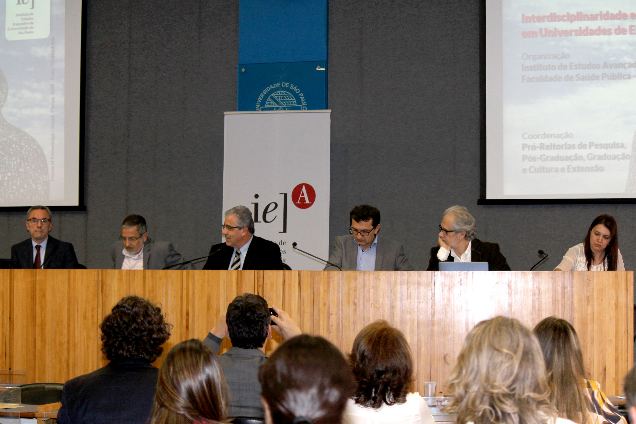 Eduardo Giugliani, Mariano Francisco Laplane, Marcelo de Andrade Romero, Pedro Vitoriano de Oliveira e os relatores, Marcos S. Buckeridge e Michelle de Fátima Ramos