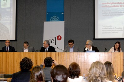 Eduardo Giugliani, Mariano Francisco Laplane, Marcelo de Andrade Romero, Pedro Vitoriano de Oliveira e os relatores, Marcos S. Buckeridge e Michelle de Fátima Ramos