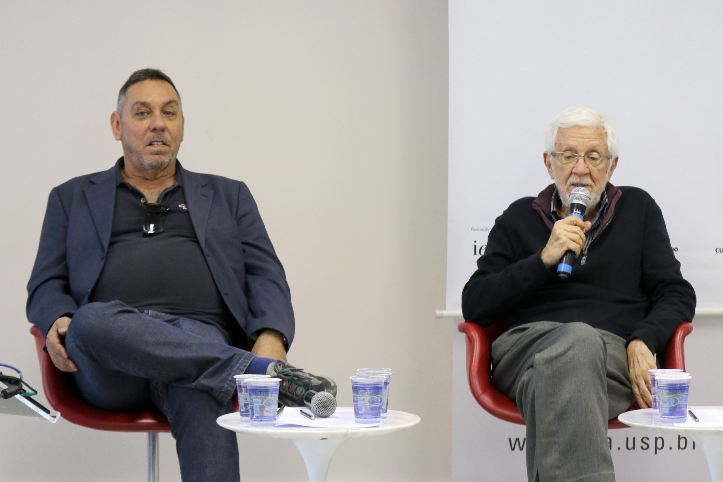 Marcus Lontra e Frederico Morais