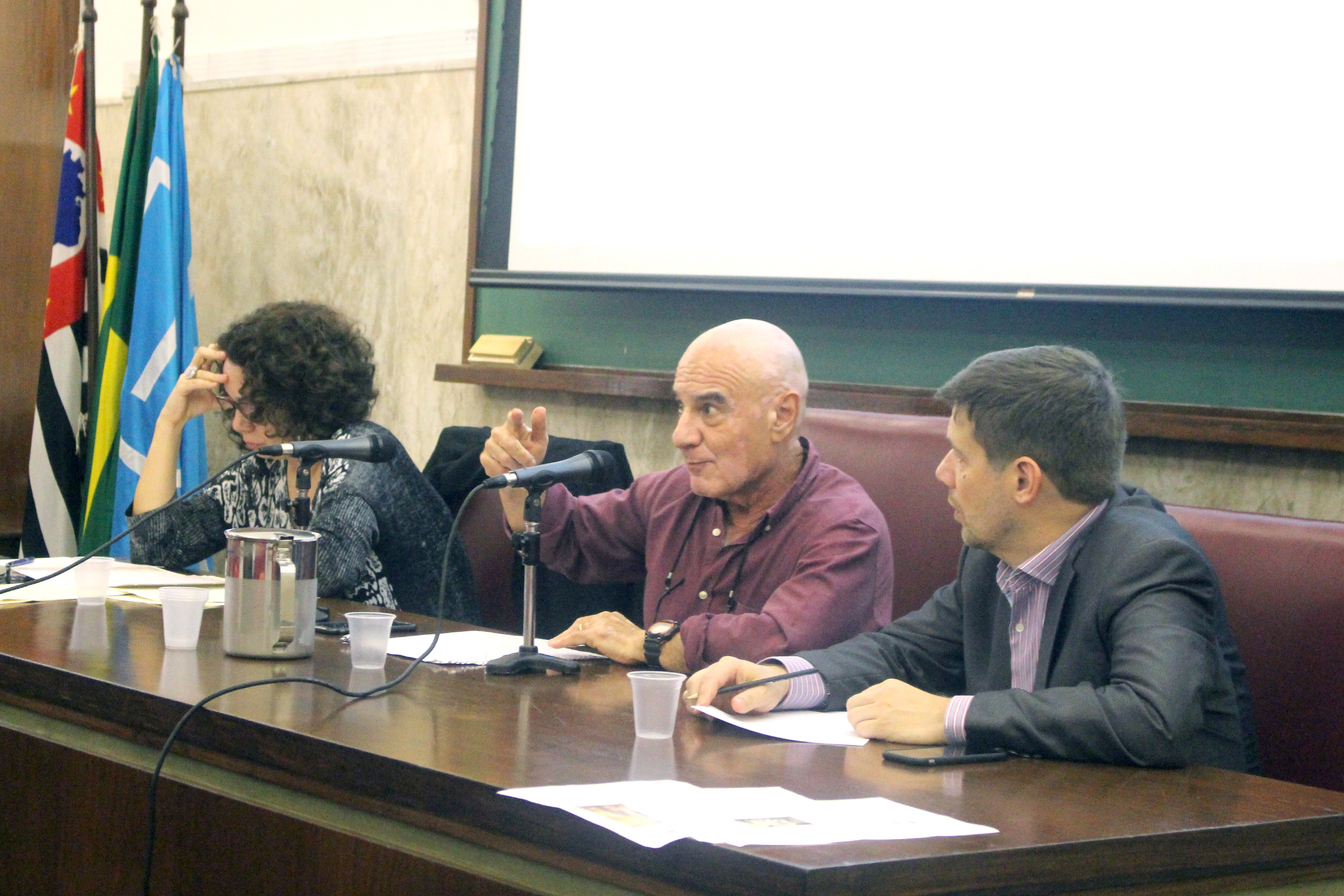 Deisy Ventura, Eduardo Viola e Carlos Ritti