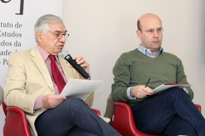 José Álvaro Moisés e Sérgio Fausto 