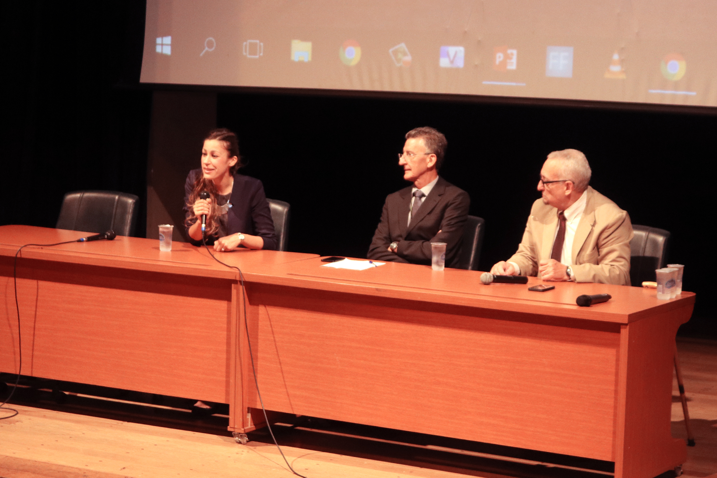 Sonja Ayeb-Karlsson, José Otávio Costa Auler e Paulo Saldiva