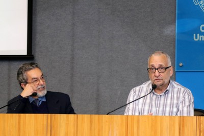 Nílson José Machado e Paulo Saldiva