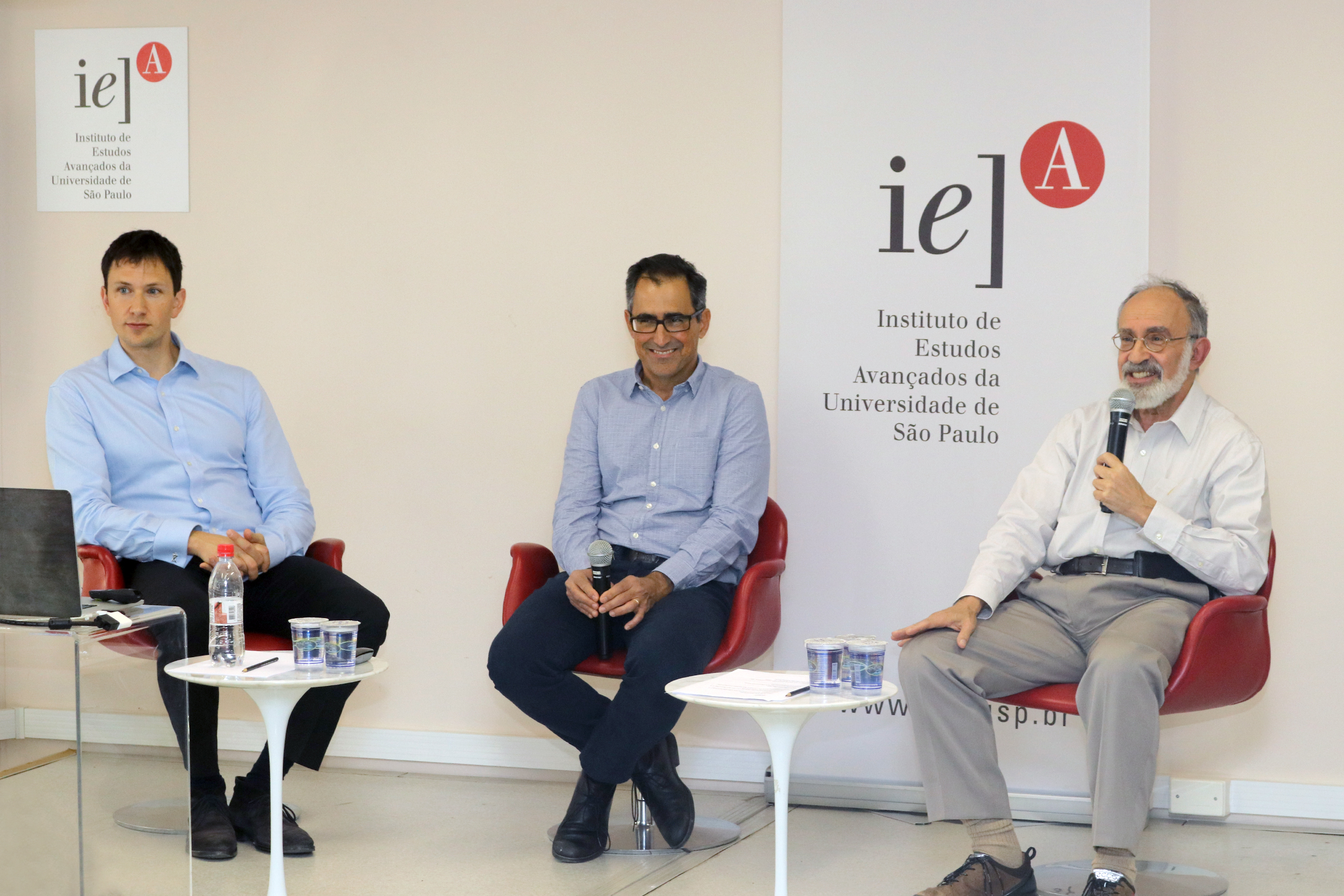 Chris Kutarna , Weber Amaral e Guilherme Ary Plonski