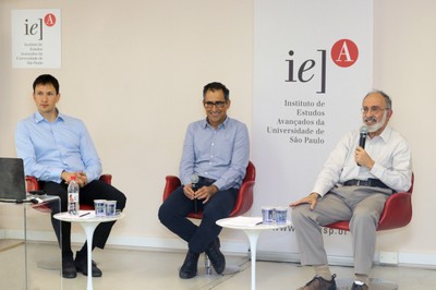 Chris Kutarna , Weber Amaral e Guilherme Ary Plonski