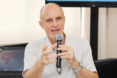Martin Grossmann, coordenador do Grupo de Pesquisa Fórum Permanente, organizador do encontro