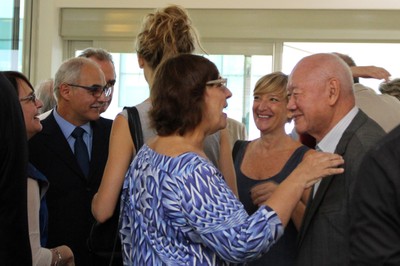 Sandra Margarida Nitrini e Sedi Hirano