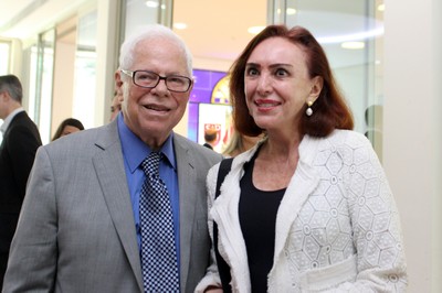 Sergio Paulo Rouanet e Roberta Matarazzo