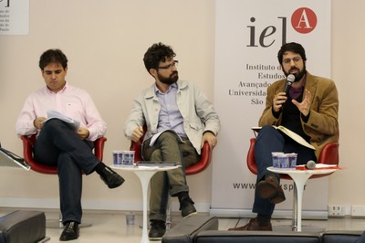 Murilo Gaspardo, José Veríssimo e Américo Sampaio 