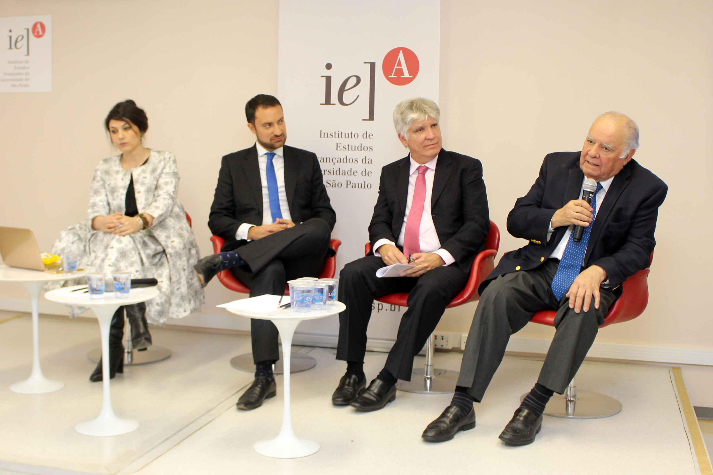 Marike Paulson, Vitor Castro, Antonio Vargas de Oliveira Figueira e Enrique Iglesias