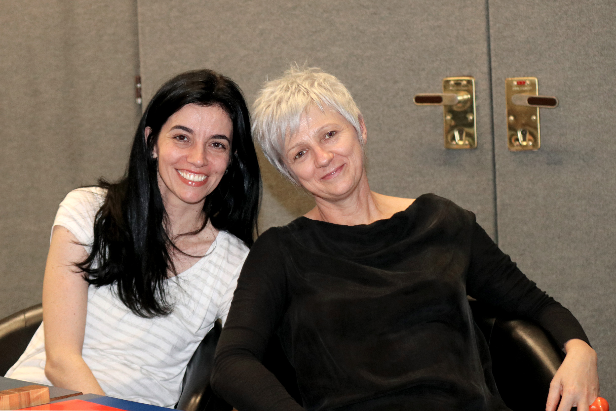 Liliane Benetti e Dária Jaremtchuk, editoras da Revista ARS