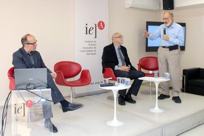 Senén Barro Ameneiro, José Alberto Aranha  e Guilherme Ary Plonski