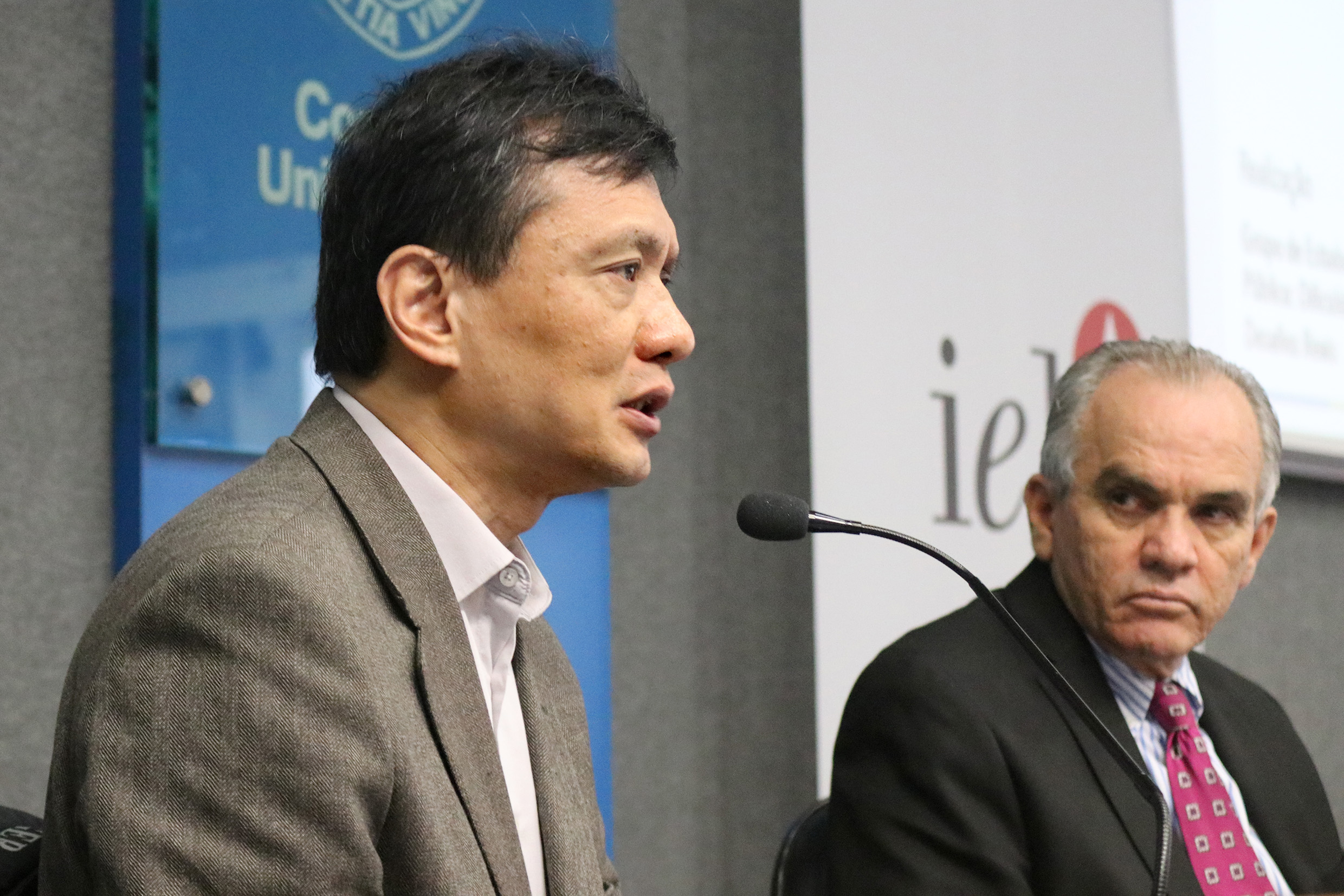Chao Lung Wen e Hélio Dias