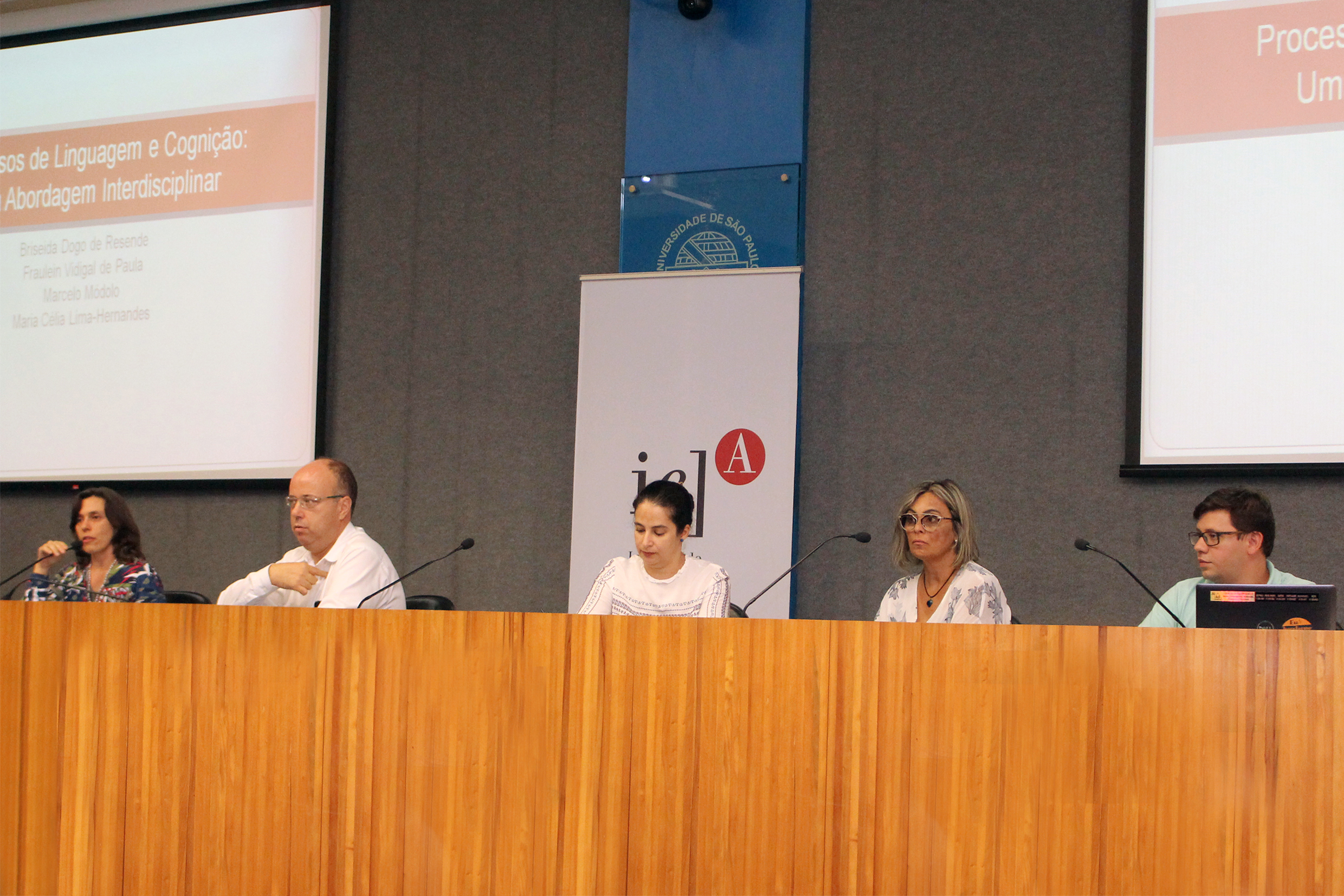 Briseida Dogo de Resende, Marcelo Módolo, Fraulein Vidigal de Paula, Maria Célia Lima-Hernandes e  Adan Phelipe Cunha - 20/03/2017