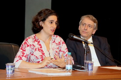 Hannah Kuper e Aluísio Segurado
