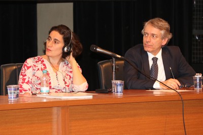 Hannah Kuper e Aluísio Segurado